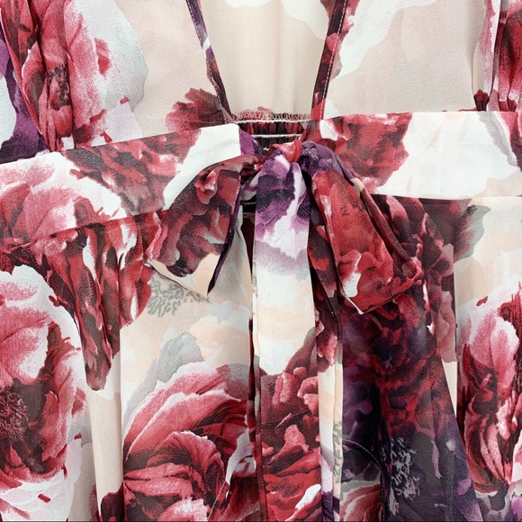 Follow Me Floral Kimono Duster Coverup - Picture 6 of 7